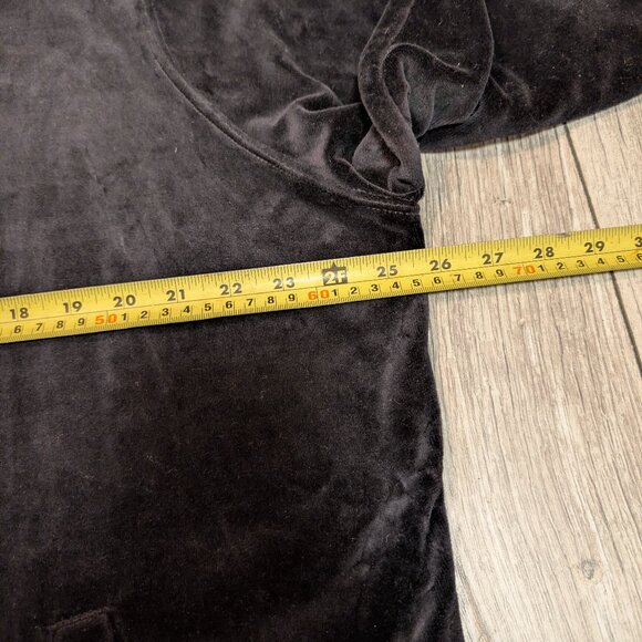 Jones New York Sport Black Velour Zip Jacket | Excellent Condition, Size 2X - Picture 11 of 14
